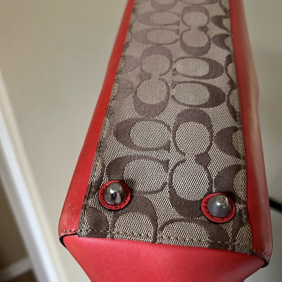 Coach vintage canvas signature handbag - Picture 4 of 8